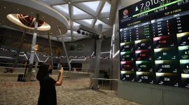  IHSG melemah 3,49% ke level 5.098,05 seiring tekanan pasar saham dan pelemahan rupiah.(Foto : Liputan6.com/Angga Yuniar)