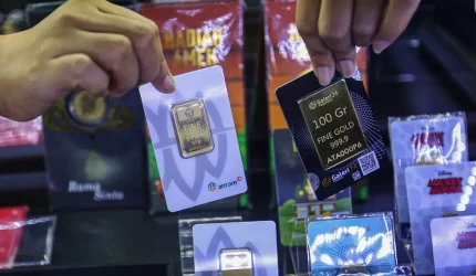 Harga emas Pegadaian hari ini, Antam, UBS, dan Galeri24 pada 27 Oktober 2026.
