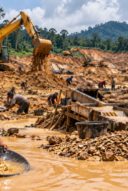 Tambang Emas Lebong Picu Konflik dan Kerusakan Lingkungan