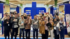 Siti Nurbaya Food, UMKM binaan KAI Divre II Sumbar, meraih penghargaan Terbaik II IHYA 2026 kategori industri makanan halal
