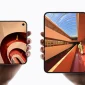 Tampilan iPhone Duo dalam keadaan terbuka dan tertutup. (Apple Newsroom)