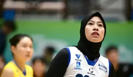 Megawati Hangestri debut bersama Hyundai Hillstate di Kovo Cup 2026. (KOVO)