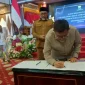 BAM DPR RI dan pemerintah daerah menyepakati empat poin penyelesaian konflik agraria Zona Merah Kota Jambi.(Foto : Tribun Jambi/Sopianto)