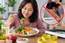 Ilustrasi pola makan sehat untuk menjaga berat badan dan menghindari kebiasaan memuntahkan makanan setelah makan. (Foto inbrita)