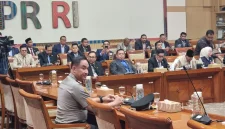 Komjen Suyudi Ario Seto menjalani uji kelayakan dan kepatutan sebagai calon Kapolri di Komisi III DPR, Kamis (1/10/2026).(Foto : KOMPAS/Machradin Wahyudi Ritonga)