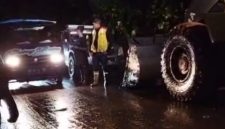 Jalan Sungai Penuh–Tapan kembali dibuka dengan sistem buka tutup usai longsor.