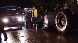 Jalan Sungai Penuh–Tapan kembali dibuka dengan sistem buka tutup usai longsor.
