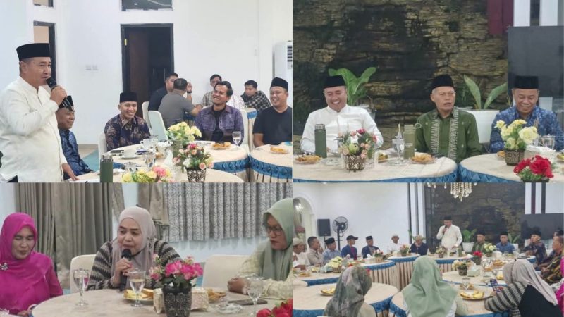 Suasana hangat dan penuh kekeluargaan mewarnai pertemuan Wali Kota Sungai Penuh bersama pengurus PKPS. ( Foto Diskominfo)