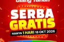 Banjir Promo Ulang Tahun, Ini Daftar Produk Serba Gratis. -Foto Instagram@Alfamart-