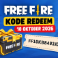 Daftar kode redeem FF terbaru 18 Oktober 2026 untuk mencoba klaim hadiah gratis Free Fire. ( Foto AI INBRITA)