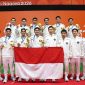 Kontingen Indonesia meraih lima medali emas pada Asian Games 2026 Aichi-Nagoya, Jepang.(Foto : NOC Indonesia)