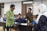 Pelatihan ekspor bagi UMKM agar bisa menembus pasar global di TEI 2026. ( Foto istimewa)