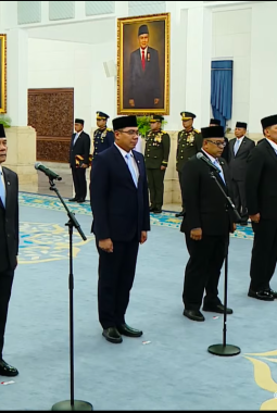 Prabowo Reshuffle Kabinet, Tujuh Pejabat Baru Resmi Dilantik