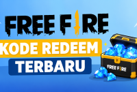 Ilustrasi kode redeem Free Fire terbaru dengan hadiah gratis berupa diamond yang bisa diklaim pemain. ( Foto AI)