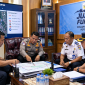 Satlantas Polres Kerinci dan Dishub siaga mengatur lalu lintas JUARA FUN RUN 2.0.