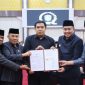 Ketua DPRD Hutri Randa memimpin Rapat Paripurna IV DPRD Kota Sungai Penuh.