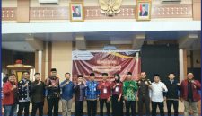 Sekda Alpian membuka DAD IMM Kerinci di Sungai Penuh.