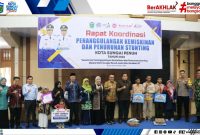Wako Alfin membuka Rakor Penanggulangan Kemiskinan dan Stunting 2026.