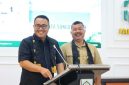 Wako Alfin dan Bupati Monadi menghadiri pembukaan LK II HMI Nasional, Jumat (9/10/2026).