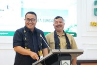 Wako Alfin dan Bupati Monadi menghadiri pembukaan LK II HMI Nasional, Jumat (9/10/2026).