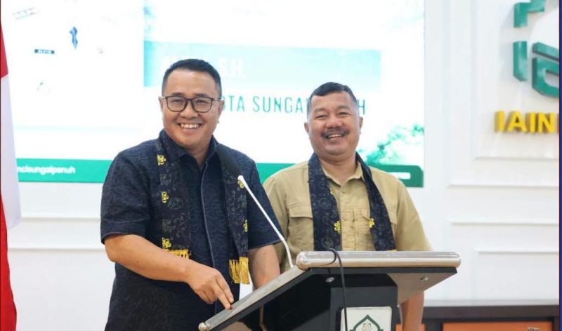 Wako Alfin dan Bupati Monadi menghadiri pembukaan LK II HMI Nasional, Jumat (9/10/2026).