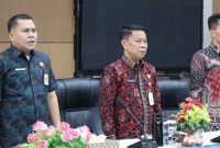 Pemkot Sungai Penuh menerima kunjungan Dinkes Sarolangun dalam studi banding peningkatan pelayanan kesehatan, Kamis (8/10/2026).(Foto : Diskominfosta Sungai Penuh)                