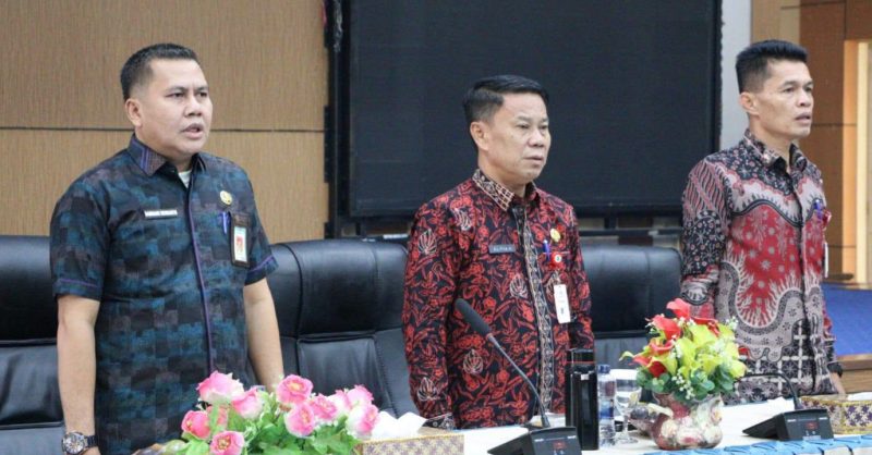 Pemkot Sungai Penuh menerima kunjungan Dinkes Sarolangun dalam studi banding peningkatan pelayanan kesehatan, Kamis (8/10/2026).(Foto : Diskominfosta Sungai Penuh)                