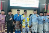Wawako Azhar Hamzah menghadiri Paripurna HUT ke-27 Kabupaten Tebo.