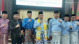 Wawako Azhar Hamzah menghadiri Paripurna HUT ke-27 Kabupaten Tebo.