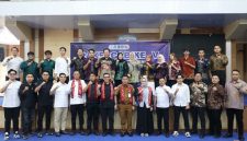 Sekda Alpian membuka Rakercab V BPC HIPMI Kota Sungai Penuh, Senin (12/10/2026).