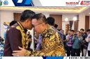 Wako Alfin bersilaturahmi dalam acara kenal pamit Kapolda Jambi, Rabu (14/10/2026).