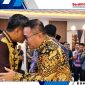 Wako Alfin bersilaturahmi dalam acara kenal pamit Kapolda Jambi, Rabu (14/10/2026).