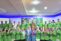 Wali Kota Sungai Penuh Alfin menghadiri pengukuhan DPC PKB periode 2026–2031 di Hotel Arafah.