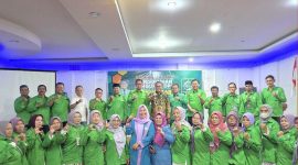 Wali Kota Sungai Penuh Alfin menghadiri pengukuhan DPC PKB periode 2026–2031 di Hotel Arafah.