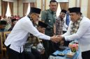 Ketua DPRD Hutri Randa menghadiri pelantikan pengurus DPD PKPS Kota Sungai Penuh periode 2025–2030.