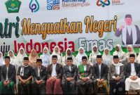 Hardizal menghadiri Upacara Hari Santri Nasional 2026 di Kota Sungai Penuh.