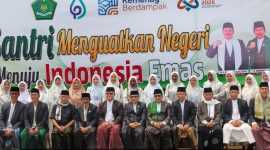 Hardizal menghadiri Upacara Hari Santri Nasional 2026 di Kota Sungai Penuh.