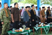Ketua DPRD Hutri Randa menghadiri pelantikan pimpinan STKIP Muhammadiyah Sungai Penuh periode 2026–2030.