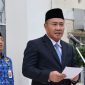 Wali Kota Sungai Penuh Alfin memimpin upacara peringatan Hari Sumpah Pemuda ke-98 tahun 2026.(Foto : Prokopim Kota Sungai Penuh)