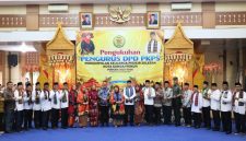 Wali Kota Alfin menghadiri pelantikan pengurus PKPS Sungai Penuh 2025–2030.