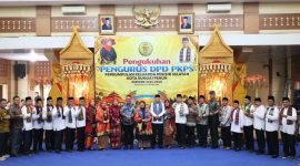 Wali Kota Alfin menghadiri pelantikan pengurus PKPS Sungai Penuh 2025–2030.