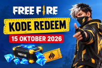 Ilustrasi kode redeem FF terbaru dengan hadiah gratis dari Garena. ( Foto AI INBRITA)