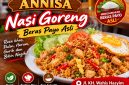 Nasi goreng petai khas Cafe Annisa, Sungai Penuh.