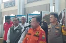 Gubernur Jambi Al Haris mendampingi Menteri Kehutanan Raja Juli Antoni memantau penanganan kebakaran hutan dan lahan di Jambi.(Foto : Tribun Jambi/Sopianto)