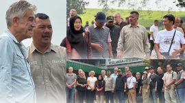 Bupati Kerinci Monadi menerima kunjungan buyer kulit manis dari Belanda, Jerman, dan Swedia di PTPN IV Kayu Aro ( Foto Kerinci satu)