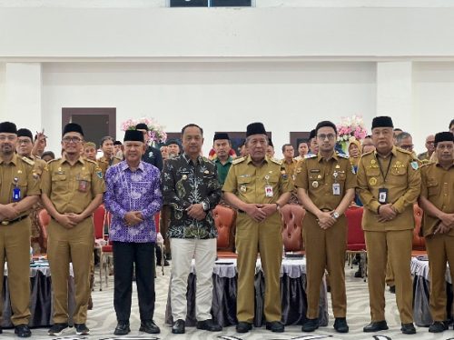 Wakil Bupati Kerinci H. Murison menghadiri Technical Meeting dan penetapan peserta MTQH ke-55 tingkat Provinsi Jambi Tahun 2026 di Kantor Wali Kota Jambi, Senin (26/10/2026).