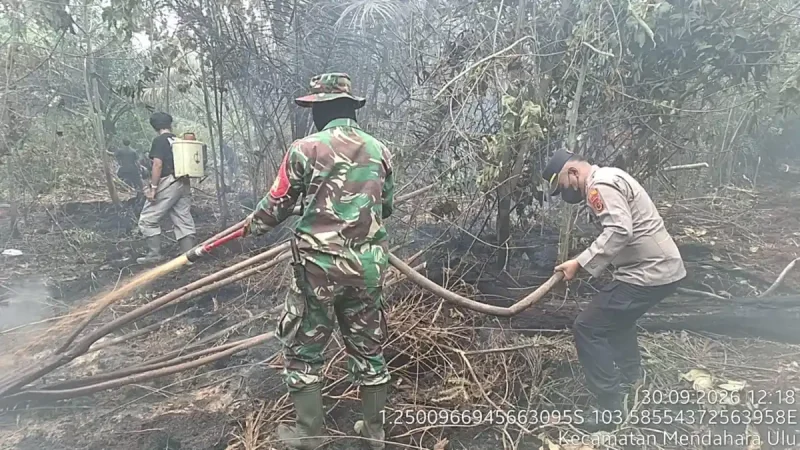 Pemprov Jambi mengalokasikan dana Banpres Rp30 miliar untuk mendukung penanganan karhutla.(Foto : Tribun Jambi/Rifani Halim)