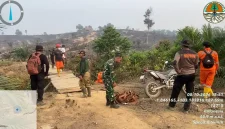 Kebakaran di kawasan Tahura Sultan Thaha Syaifuddin Jambi menghanguskan sekitar 30 hektare lahan pada Kamis (8/10/2026).(Foto : Dok.BPBD Batang Hari)