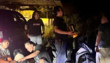 Satreskrim Polres Kerinci mengamankan pelaku curanmor beserta barang bukti.