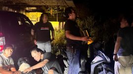 Satreskrim Polres Kerinci mengamankan pelaku curanmor beserta barang bukti.